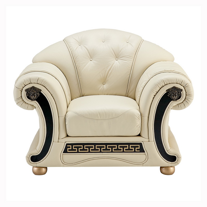 Meubiliar Classic Versace кресло белый